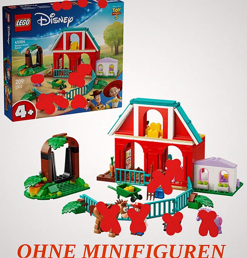 LEGO® Disney 43304 Blazes Pferderanch | ohne Figuren