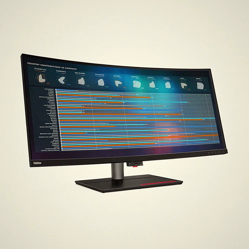 LENOVO ThinkVision P40w-20 100,84cm 39,7Zoll 5120x2160 21:9 Thunderbolt 4 Ultra