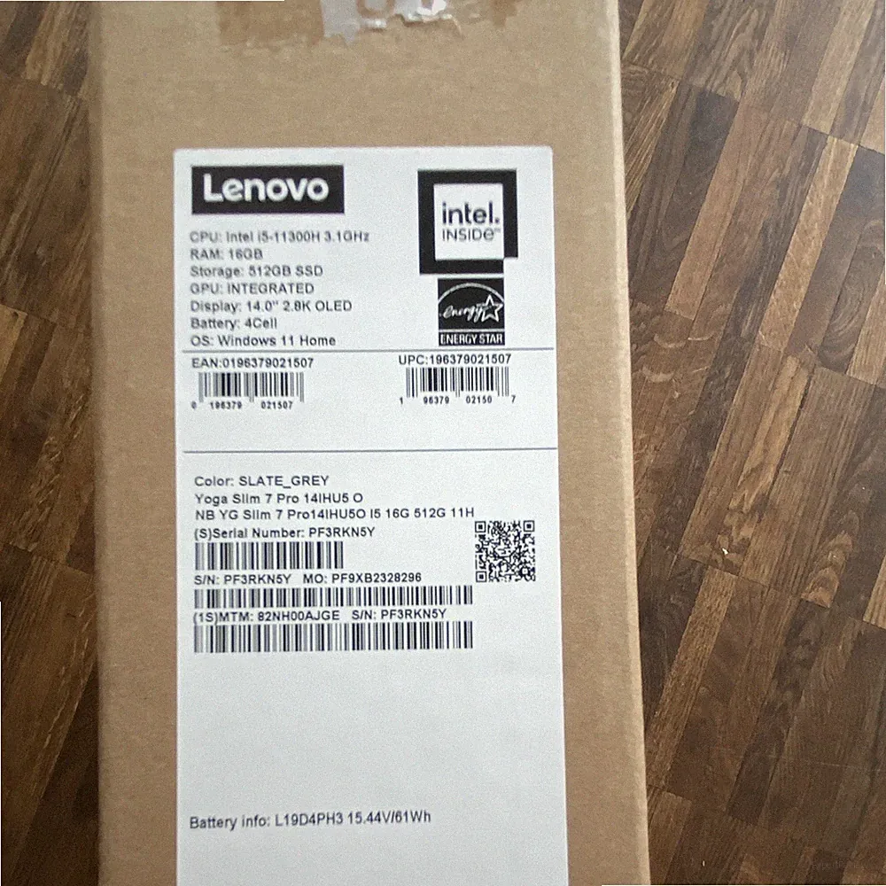 Lenovo Yoga Slim 7 Pro 14IHU5 14 Zoll OLED i5-11300H 16GB 512GB ORIGINALVERPACKT