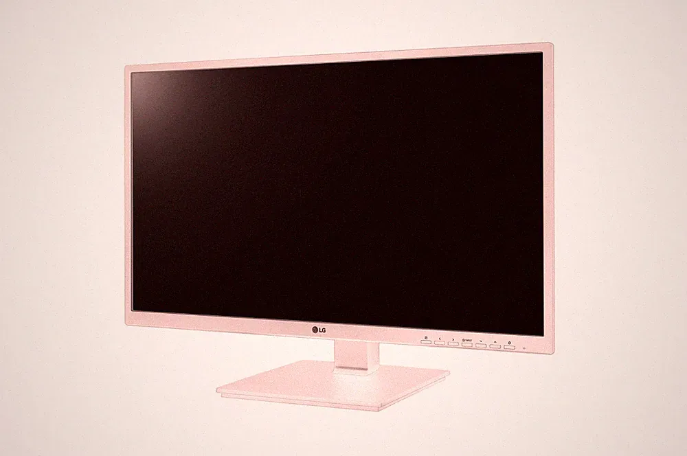 LG 24BK550Y-W 23,8" (60,45cm) IPS - Speaker DP/HDMI/VGA/DVI -Kratzer - vergilbt