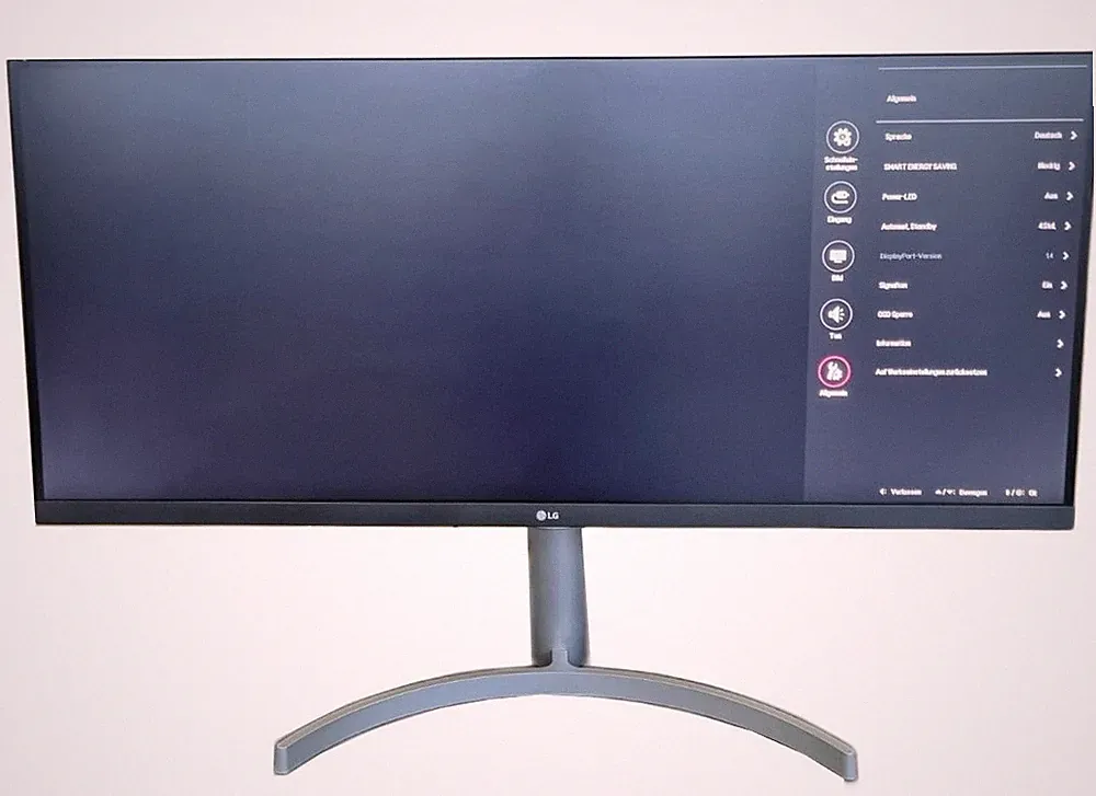 LG 34WN650-W 34 Zoll UltraWide Full HD LED-Monitor 21:9 5ms 75Hz FPS Zustand:A/B
