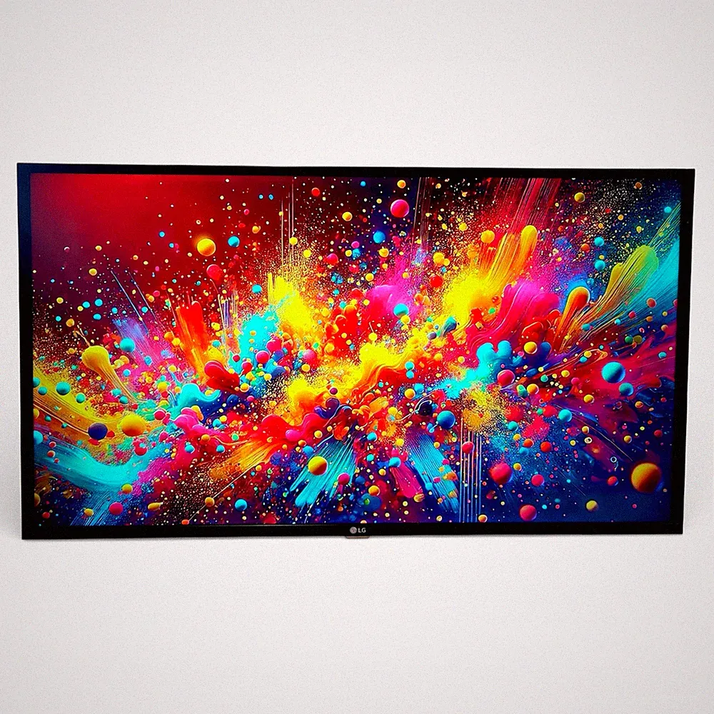 LG 40 Zoll (101,6 cm) Full HD LED TV Fernseher HDMI SCART DVBC DVBS DVBT incl.WH