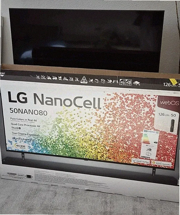 LG 50NANO809PA TV 126 cm (50 Zoll) 4K NanoCell HDR, WebOS, Smart TV, TOP