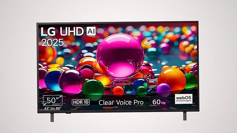 LG 50UA75006LA 50 Zoll 4K UHD AI Smart TV webOS 25