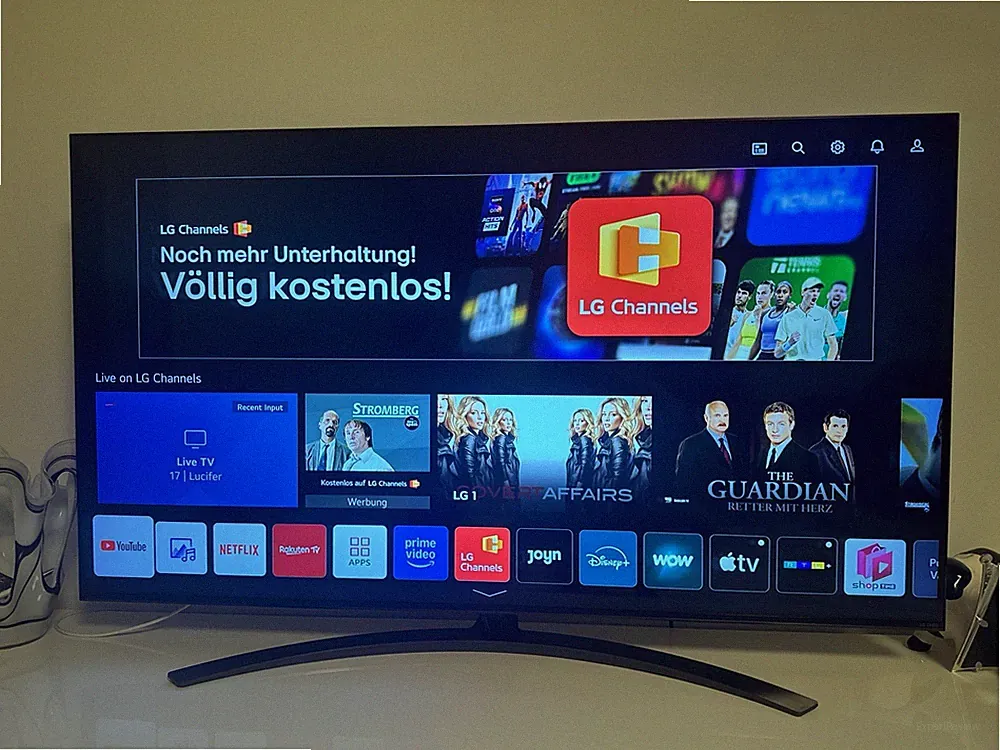 LG 55QNED816QA QNED TV (Flat, 55 Zoll / 139 cm, UHD 4K, SMART TV, webOS 22 mit L