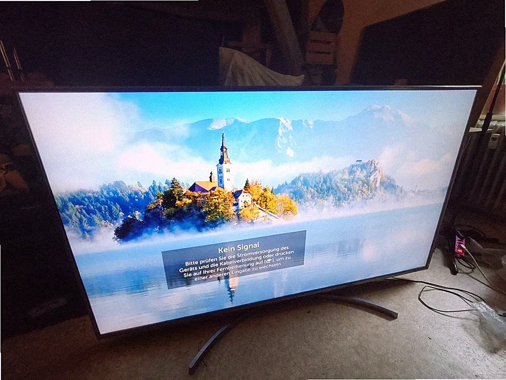 LG 65 Zoll Fernseher (wie neu) & Komplettes XL Drumset