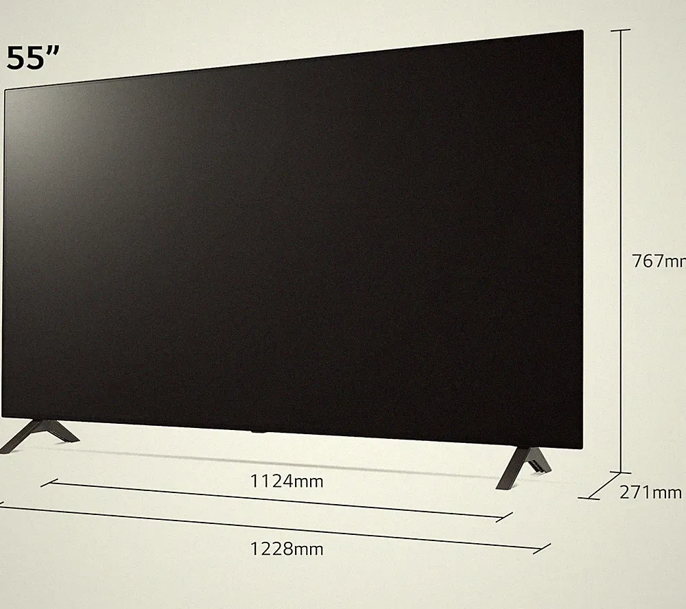 LG OLED 55 Zoll OLED 55A1 4K UHD OLED Smart TV Fernseher