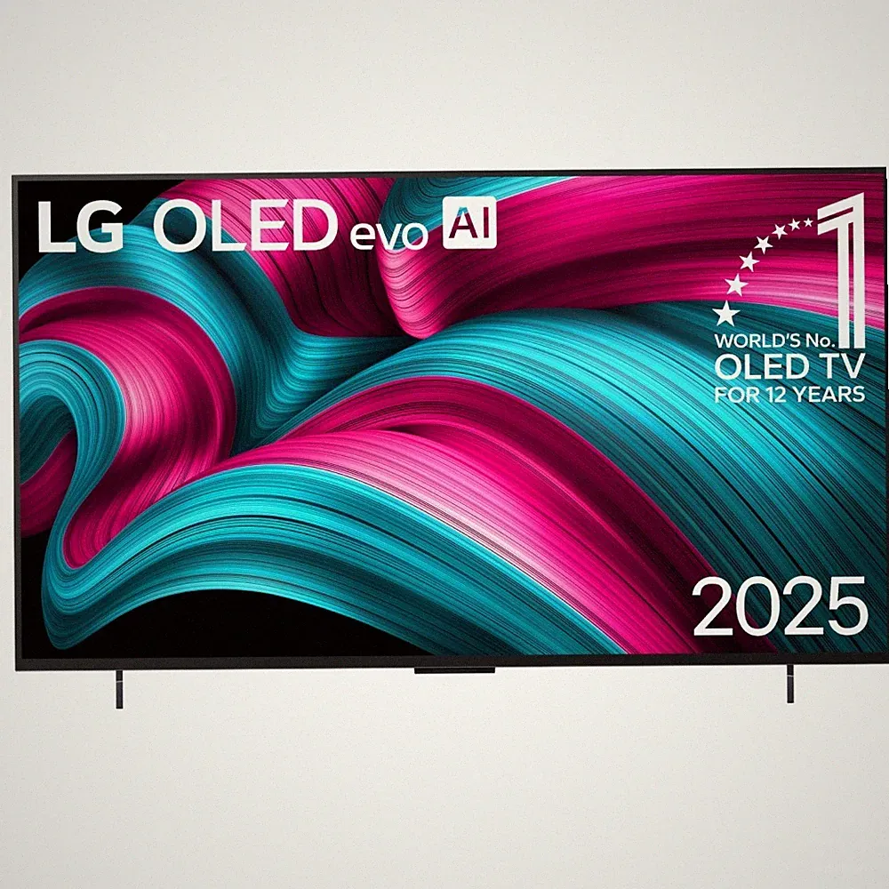 LG OLED42C58LA 4K OLED evo TV 106 cm Fernseher Schwarz