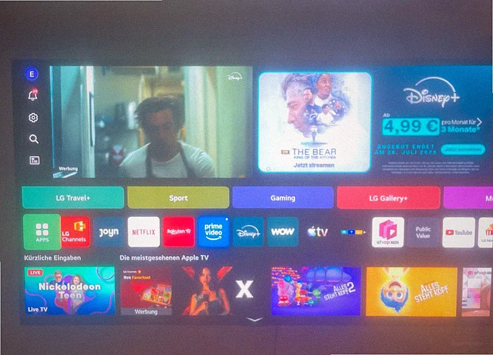 LG OLED65C47LA OLED-Fernseher (164 cm/65 Zoll, 4K Ultra HD, Smart TV