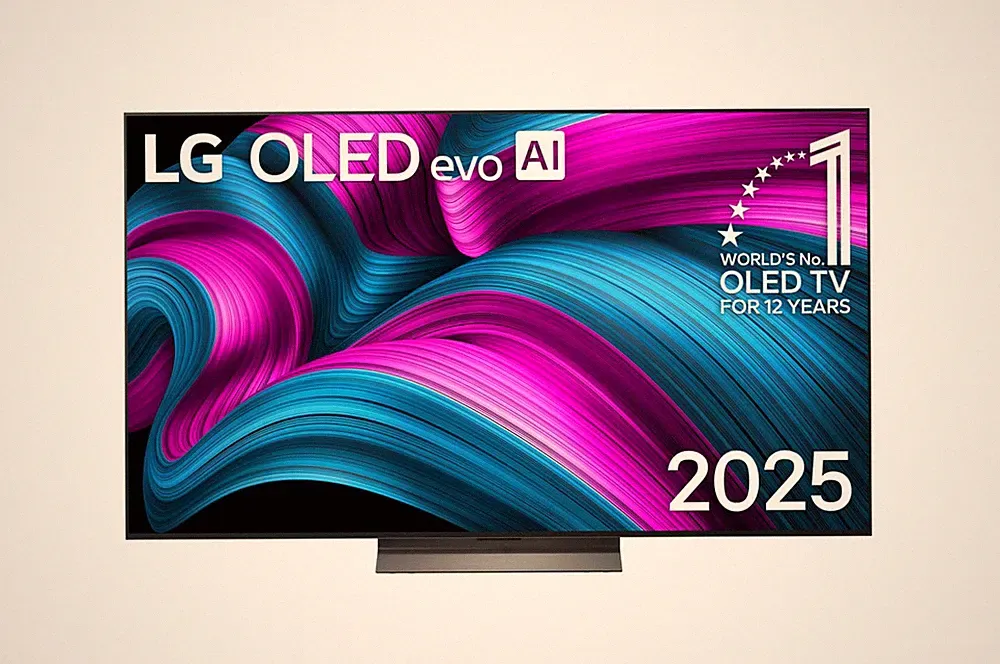LG OLED65C5ELB 65" OLED evo C5 TV mit α9 Gen8 Prozessor & Brightness Booster