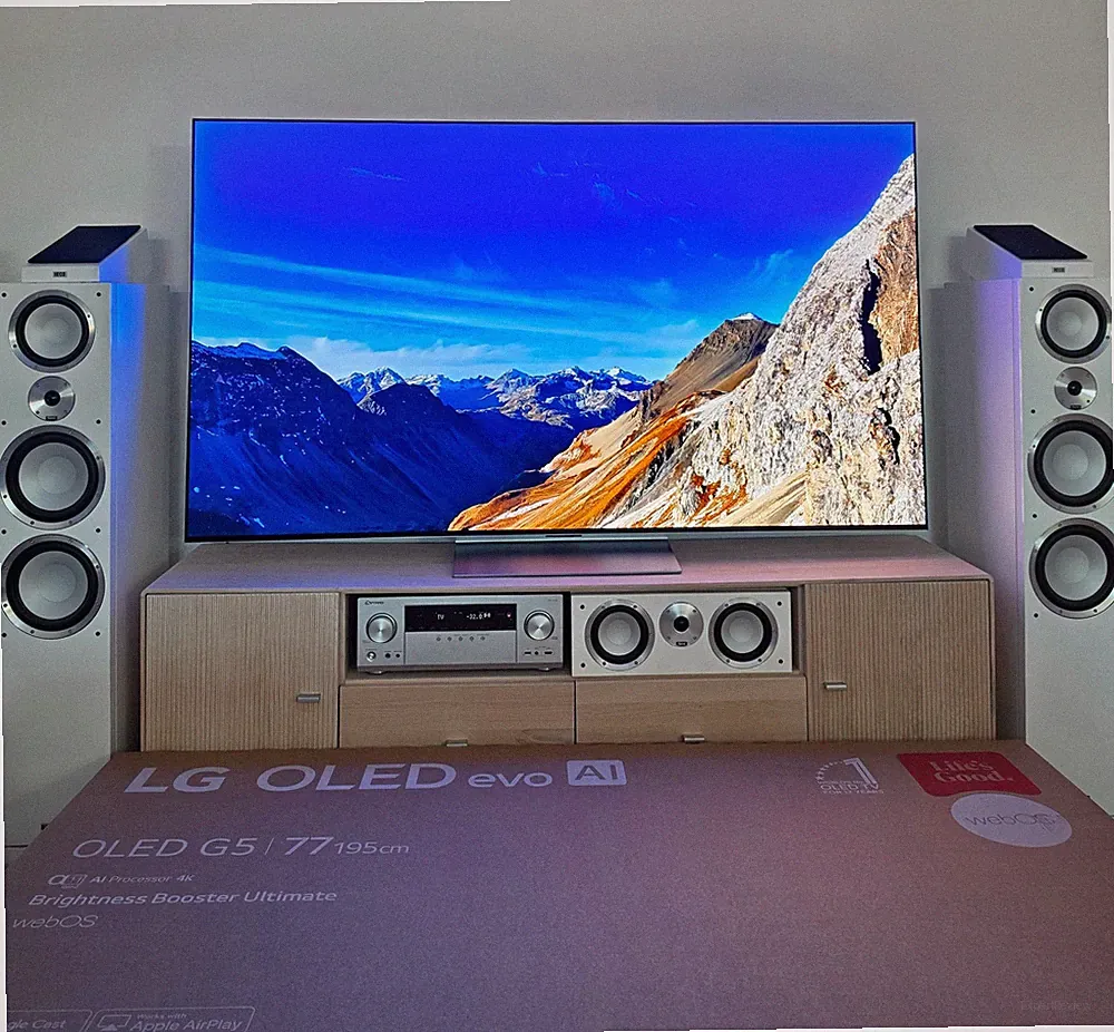 LG OLED77G57LW 77 Zoll 195cm OLED evo G5 - Rechnung vom 15.4.2026 - Anlieferung