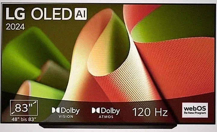 LG OLED83B49LA.AEU, Top Zustand, wenig benutzt,mit Restgarantie bis 06.01.2027