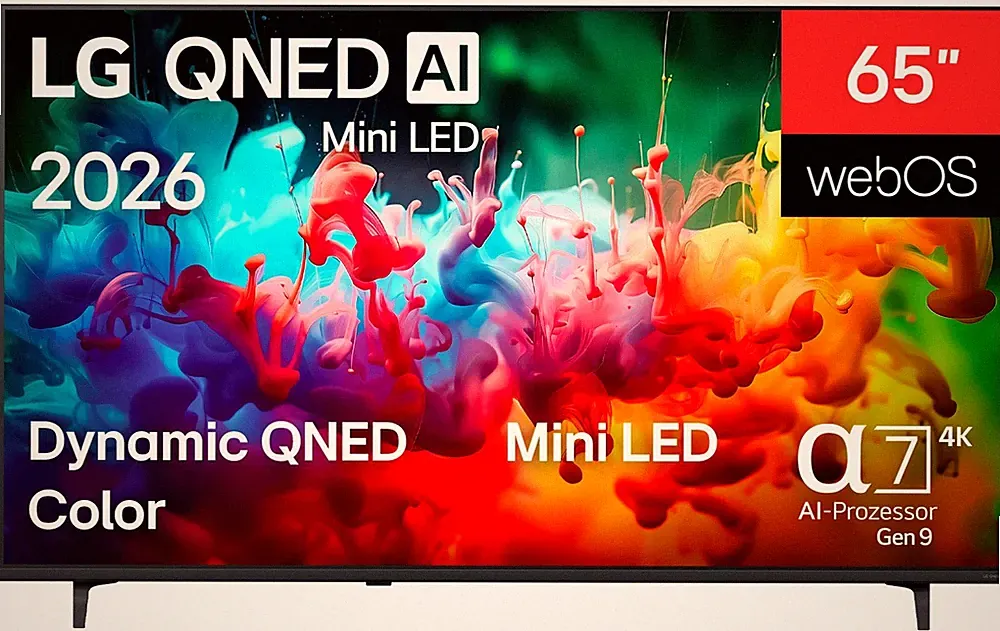 LG Smart TV 65QNED71B6B 164 cm/65 Zoll QNED-Fernseher 4K UHD 60Hz B-WARE