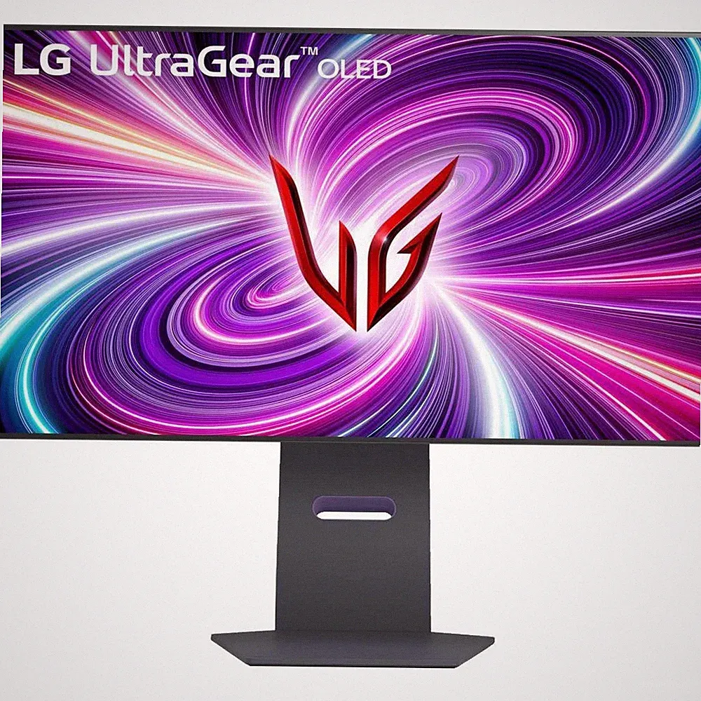 LG UltraGear 32GS95UX-B 31.5 Zoll UHD 4K OLED Monitor Grau OLED