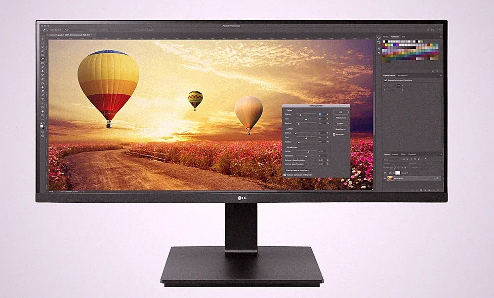 LG UltraWide 34BR65F-B 34 Zoll IPS Panel 21:9 75 Hz Monitor