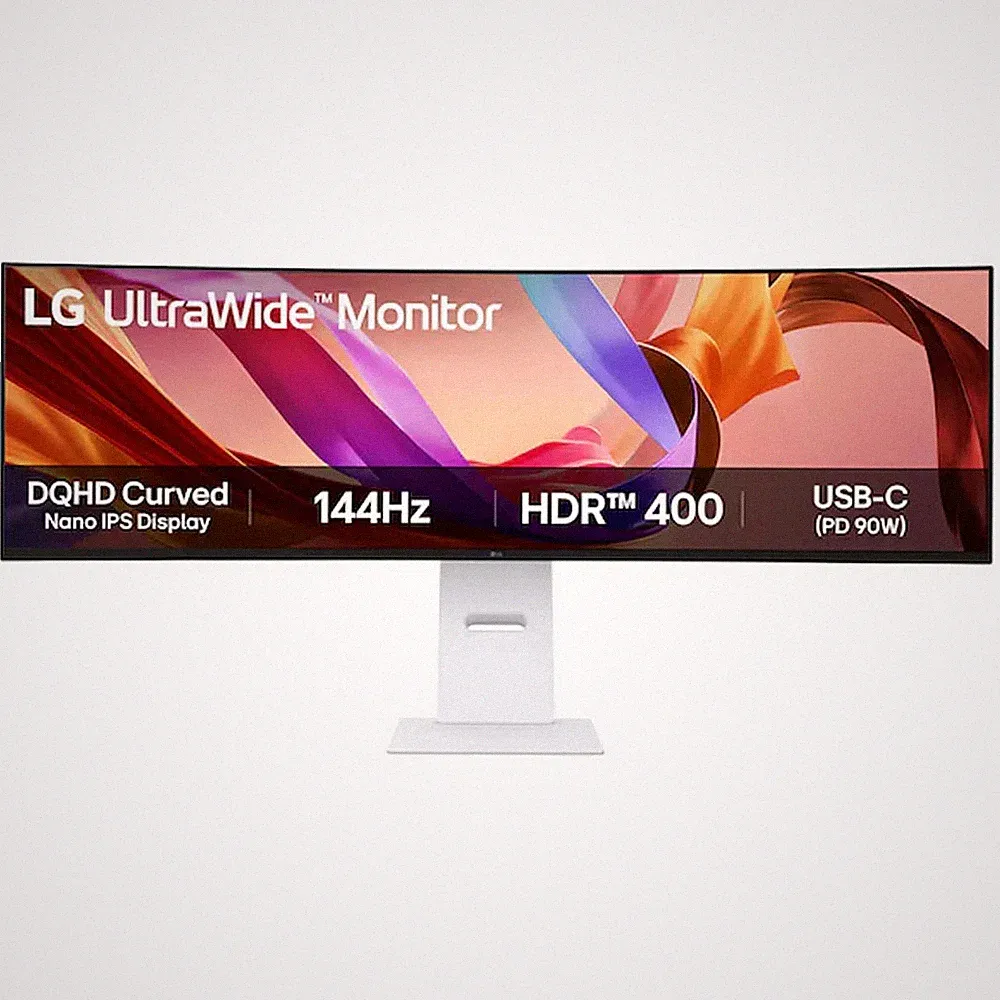LG UltraWide 49U950A-W 49 Zoll (124,46 cm) DQHD-Curved-Gaming-Monitor