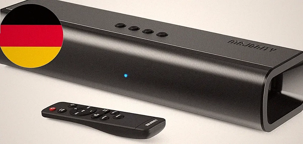 MAJORITY Naga 40 Soundbar Für TV Geräte | Bluetooth Soundbar PC | 80W 2.0 Lautsp
