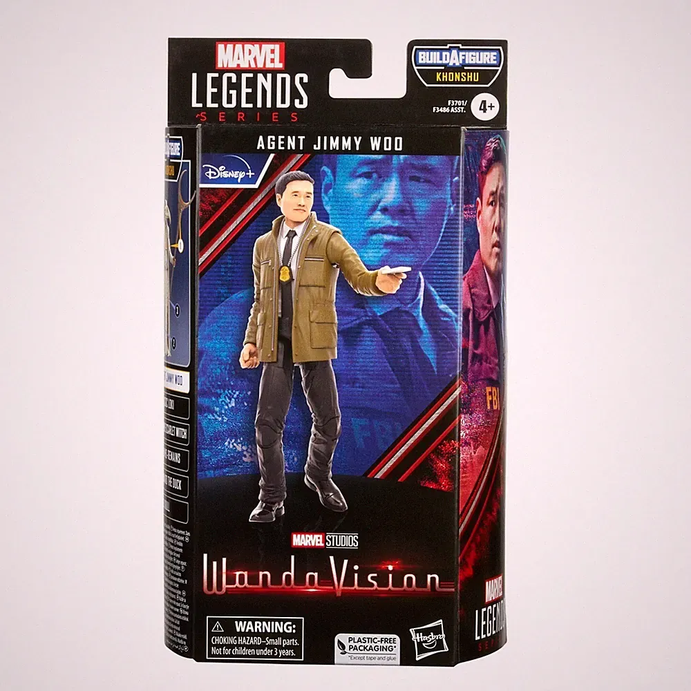 Marvel Legends 6" Disney Plus Wave 3 Agent Jimmy Woo (Khonshu BAF)