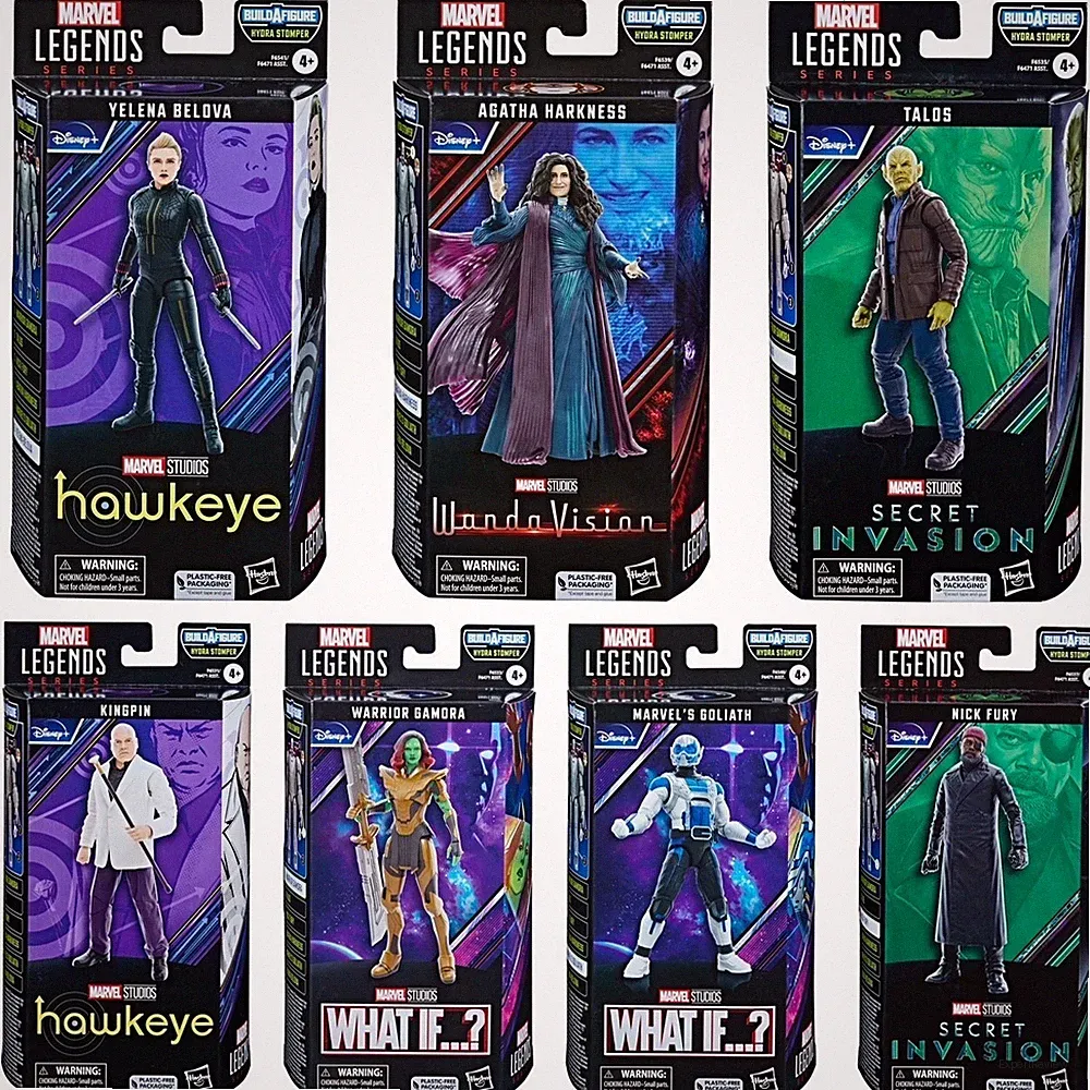 Marvel Legends 6" Disney Plus Wave 5 Set 7 Actionfiguren (HYDRA STOMPER BAF)