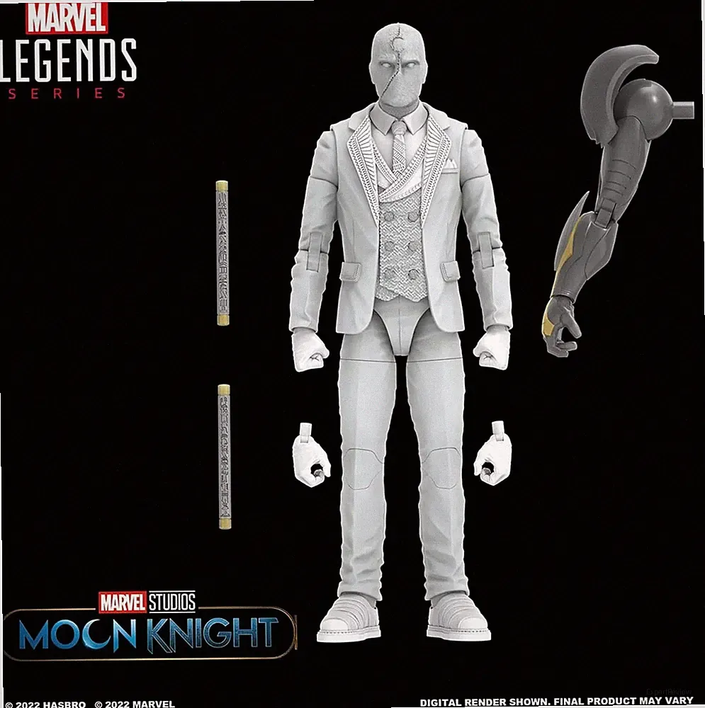 Marvel Legends Mr. Knight Moon Knight Disney Plus Hasbro 6"-Actionfigur MCU