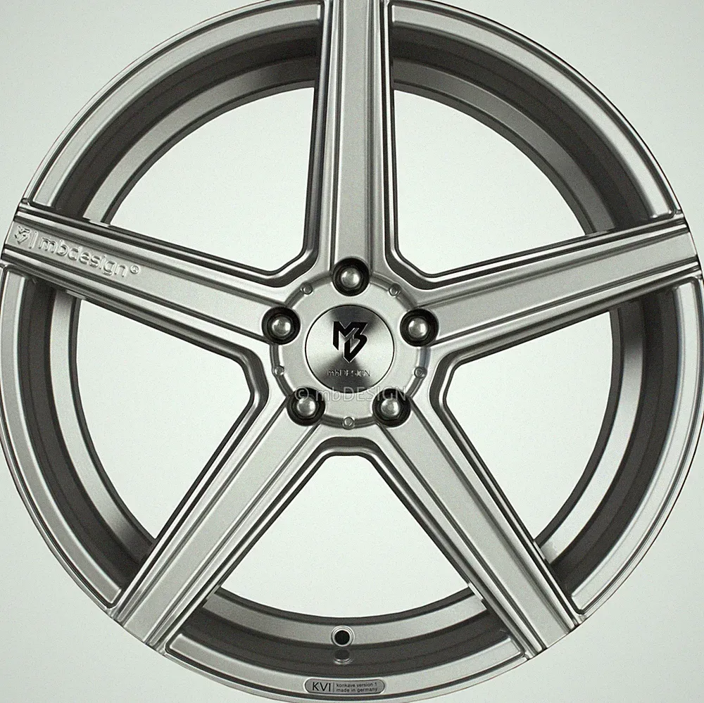 mbDESIGN Felge KV1 8,5x19 Zoll LK 5x112 ET35 ML 75.0 Lichtsilber glänzend