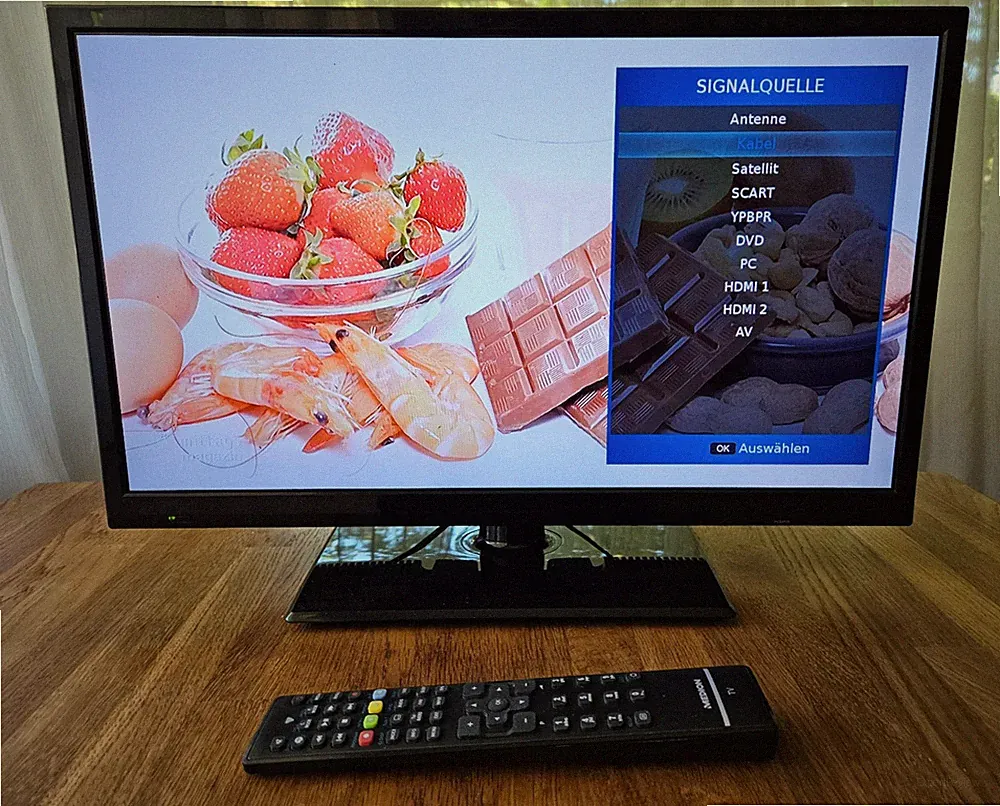 MEDION LIFE MD 21332 23,6" LED Full HD TV mit DVD Regionfree, HbbTV