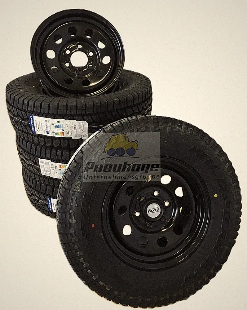 Mercedes Sprinter 4x4 W907 Kompletträder 16 Zoll Offroad DOTZ Modular Falken ✅