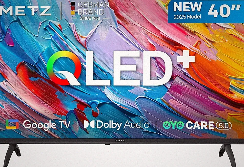 Metz 40 Zoll QLED TV MQF7000Z 2025 Modell 1080p Full HD Google TV