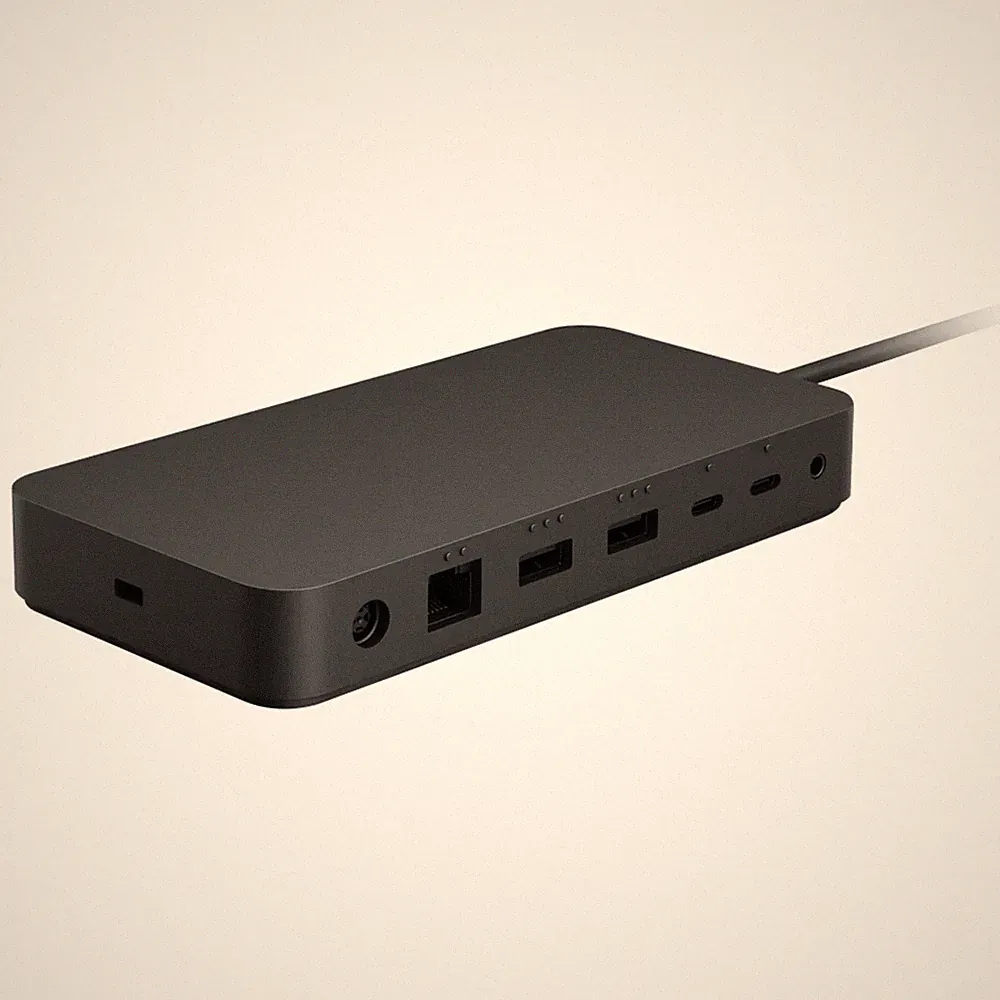 Microsoft Surface Thunderbolt 4 Dock, Dockingstation, schwarz