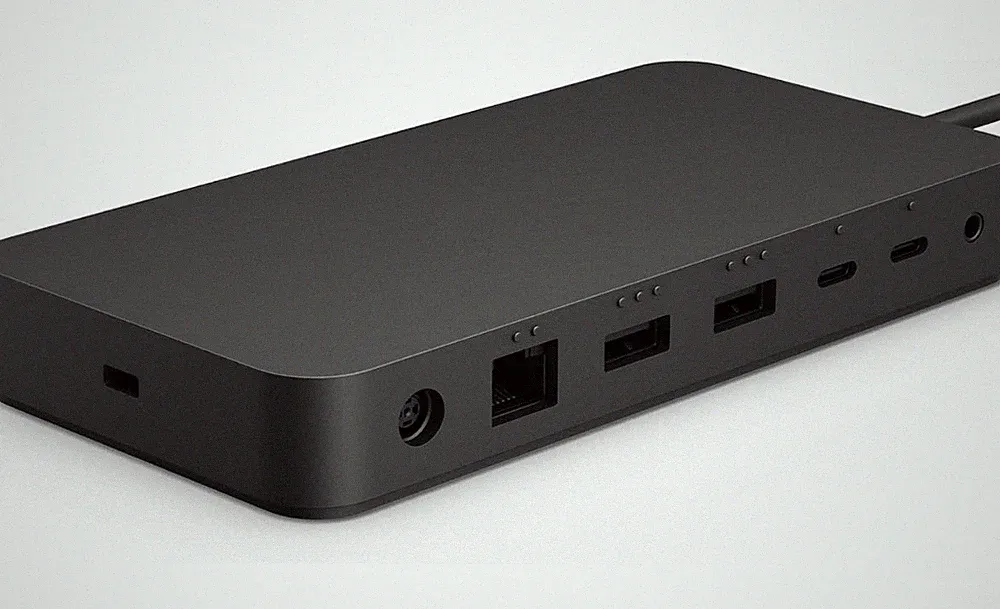 Microsoft Surface Thunderbolt 4 Dock Schwarz mit Netzteil