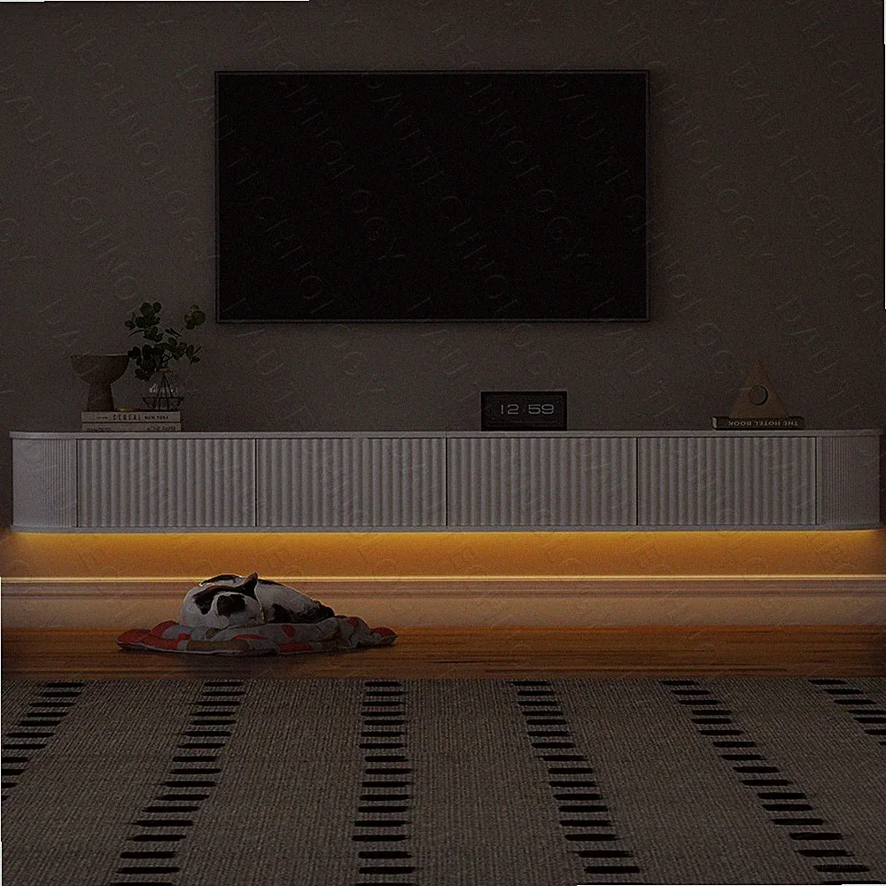 Moderne TV Schrank Lowboard hängend 180 cm für Fernseher bis zu 65-75 Zoll
