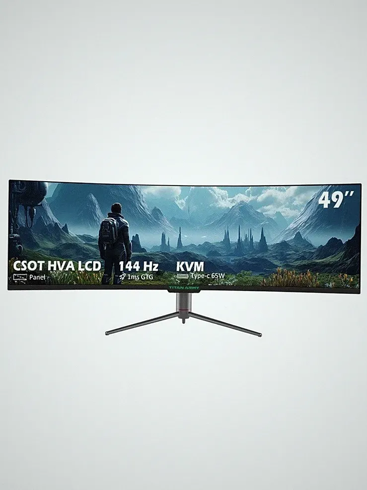 monitor 49 zoll curved