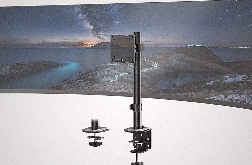 Monitor Halterung 1 Monitore für 17-49 Zoll - Vertikale Bildschirmhalterung