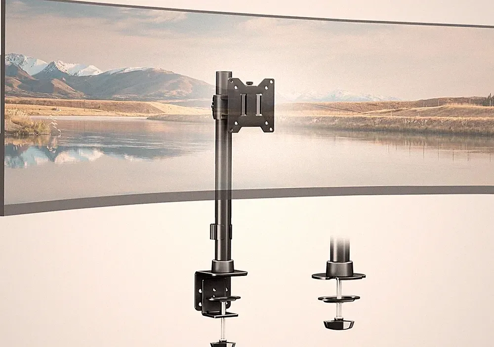 Monitor Halterung 17-49 Zoll - Höhenverstellbar Bildschirmhalterung bis 20kg