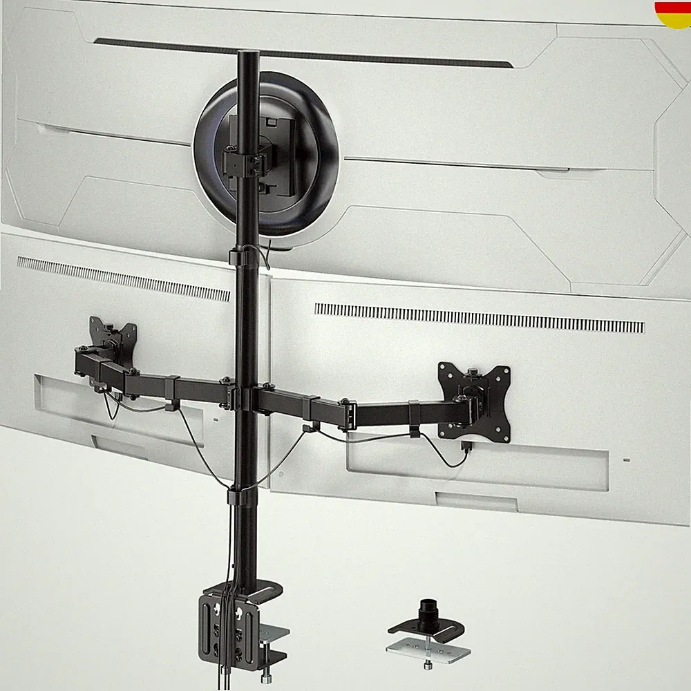 Monitor Halterung 3-Monitore für max. 1 * 49'' und 2 * 32'' Bildschirm 80cm Höhe