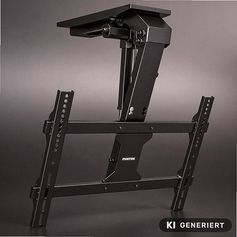 monTEK TV-Deckenhalterung 37–75 Zoll bis 45 kg VESA 200×100–600×400 NEU OVP