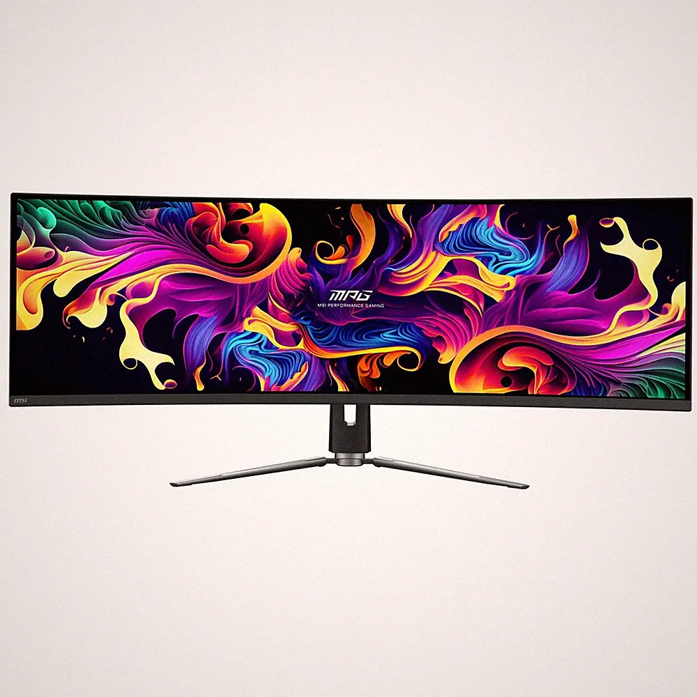 MSI Gaming-Monitor MPG 491CQPDE 49 Zoll OLED Curved 144 Hz HDMI DisplayPort
