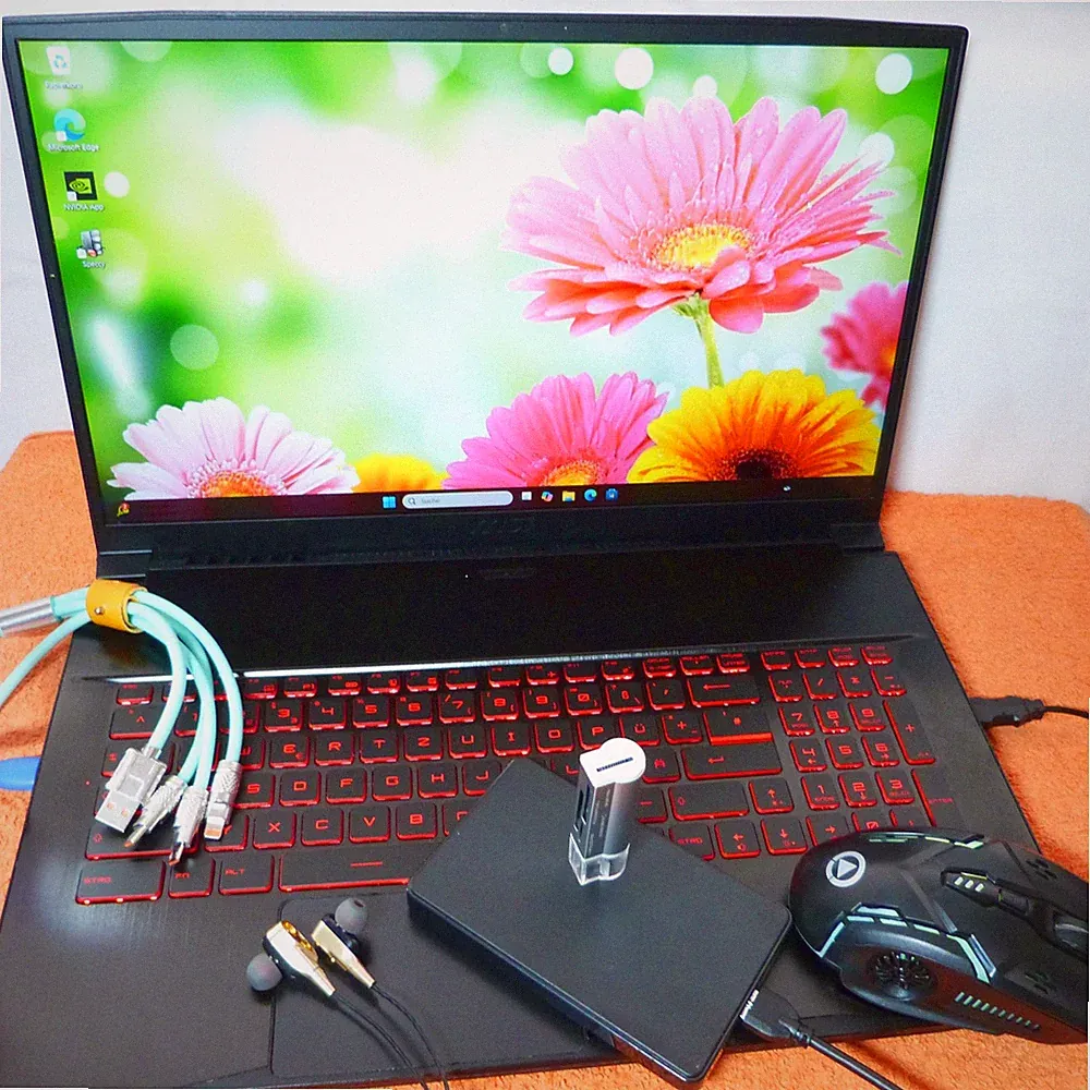 MSI GF75 17 Zoll 144Hz FULLHD GAMING l 10Gen i7 I 32GB RAM NEU l SSD Windows 11