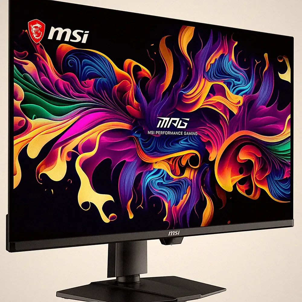 MSI MPG 322URDE QD-OLED X24, Gaming-Monitor, 80 cm (31,5 Zoll), UHD, schwarz