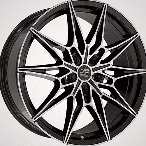 MSW 75 Alufelge Für CUPRA TAVASCAN 8,5J x 19 Zoll 5X112 ET40 73 GLOSS BLACK