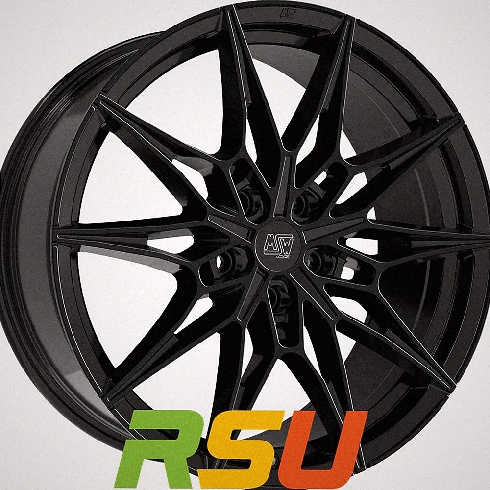 MSW MSW 75 gloss black 8x19" ET30 LK5 112 ML 73.1 Alufelgen 19 Zoll