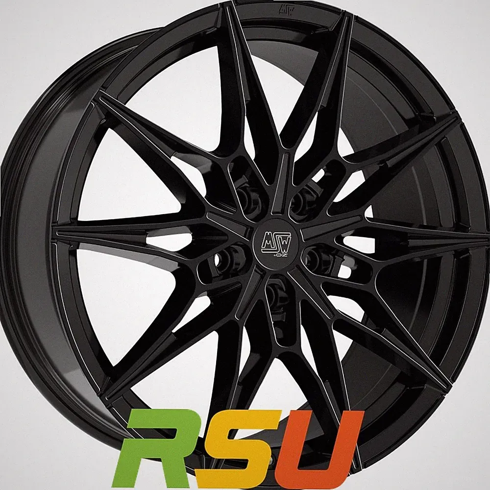 MSW MSW 75 gloss black 8x20" ET50 LK5 112 ML 73.1 Alufelgen 20 Zoll