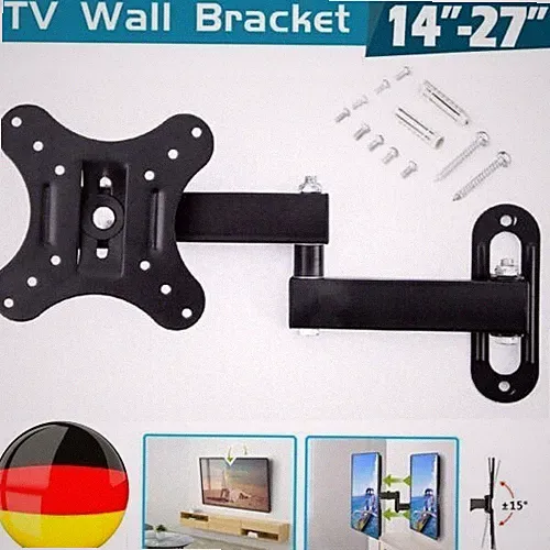NEU 14-27 Zoll TV Wandhalterung Wandhalter LCD LED Fernseher schwenkbar neigbar