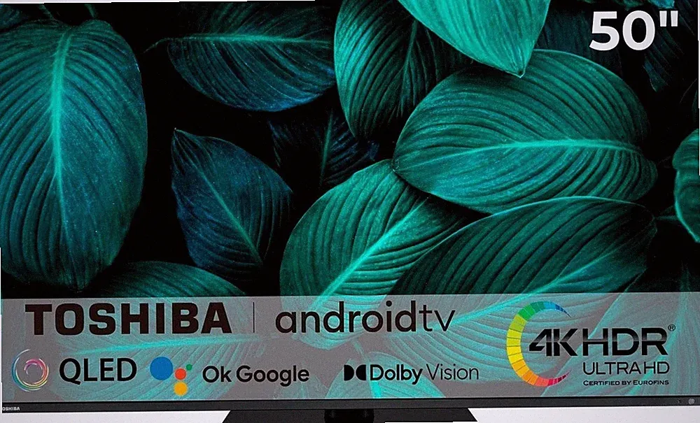 "Neuware" Toshiba 50QA7D63DG 50 Zoll Ultra HD QLED Smart TV - Schwarz