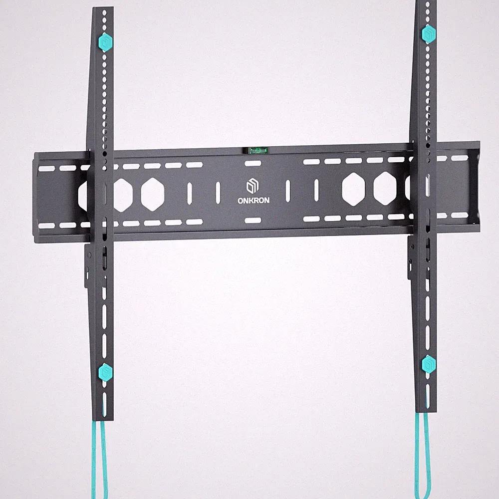 ONKRON TV Wandhalterung Flach 60-110 Zoll, bis 120 kg, Ultra Slim UF12-B
