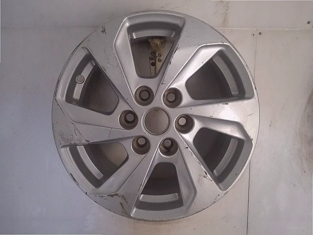 Original Alufelge Ford 16 Zoll 6,5J 6x120 ET50 Nabe 75,1 Silber PZ31-1007-AA