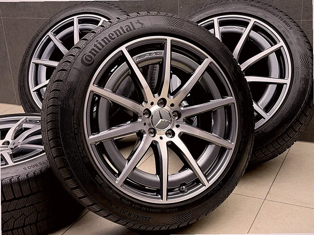 Original Mercedes S63 W223 20 Zoll 7,2mm Winterräder Felgen Winterreifen 802PS