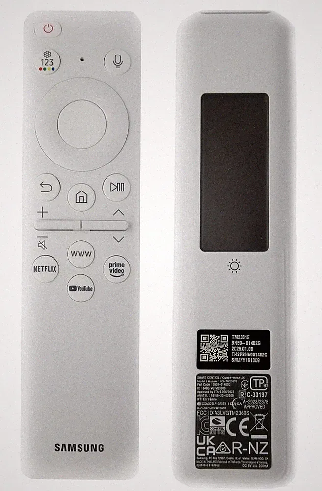 Originale Fernbedienung für Samsung TV BN59-01482G mit YouTube und Netflix taste