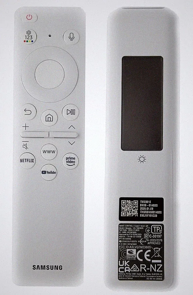 Originale Fernbedienung für Samsung TV BN59-01482G mit YouTube und Netflix taste
