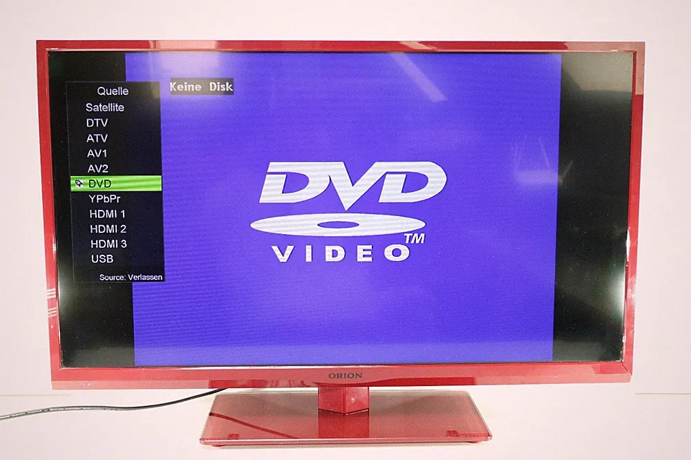 ORION CLB32R880DS 32 Zoll LED TV Rot Fernseher DVD HDMI USB